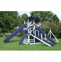 Swing Kingdom RL-10 Cliff Lookout Vinyl Playset - 4 Color Options